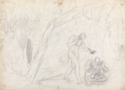 Verlassenheit und Rettung von Perdita von George Romney